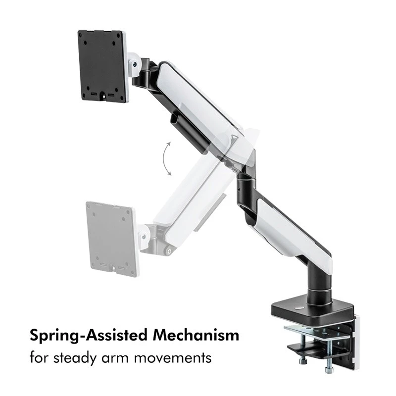 Suporte para monitor, 17-49 polegadas gaming, mola a gás
