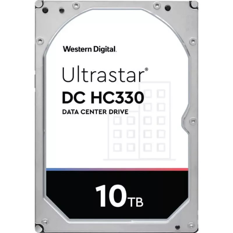 WD - Ultrastar DC HC330 WUS721010ALE6L4 - Disco rígido - encriptado - 10 TB - interno - 3.5 (8.9 cm) - SATA 6Gb/s - 7200 rpm - Memória intermédia: 256 MB - Self-E