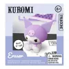 Borracha Paladone Kuromi Chunky borracha novidade PP14533KUR, borracha em forma de personagem, tamanho colecionável