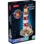 Puzzle 3D 72 peças lanternas versão noturna