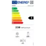 Frigorífico INDESIT INKS1341S4E — 340L de volume total (230L de refrigeração / 110L de congelação), porta reversível, classe de eficiência energética E