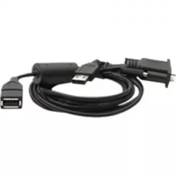 Cabo USB-Y SÉRIE VM – USB/USB1-PORT para ficha USB Type-A 6 ft (1,8 m) host e conector fêmea USB Type-A 0,5 ft (0,15 m) cliente