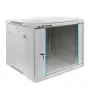 Armário rack QOLTEC 19 polegadas 9U 600x500x600 montagem na parede ou no chão caixa de servidor