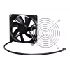 Ventoinha Rittal SK 7990.000 24V DC preta metal plástico