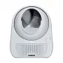 Caixa de areia autolimpante para gatos Catlink Scooper Young, cinzento – 13 l, 600 × 580 mm, adaptador de 12 V