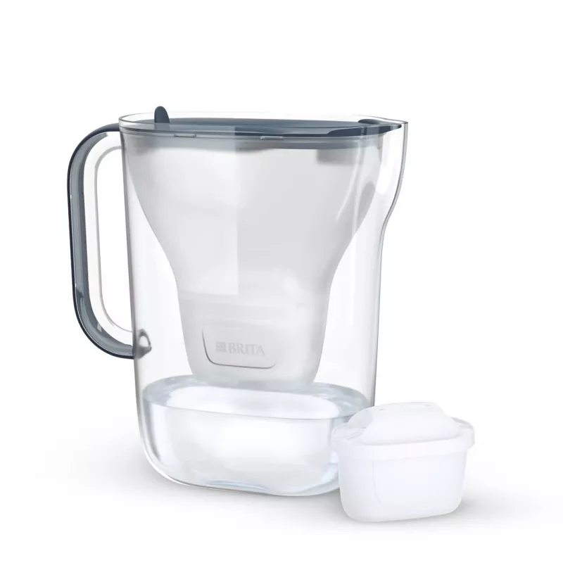 BRITA Style Essential jarro filtrante de água 2,4 l com 1 cartucho MAXTRA Pro, grafite