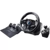 Volante + pedais Subsonic GS850-X preto rotação 270° USB