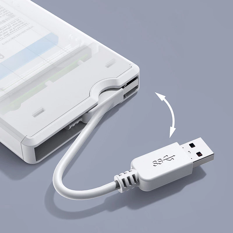 Caixa externa para disco rígido GrauGear 2.5HDD/SSD USB 3.2 Alu - caixa para unidade - 2,5