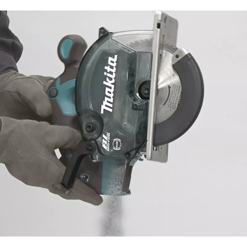 Serra circular manual Makita DCS553Z 15 cm preta, azul 4200 rpm