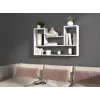 Prateleira suspensa BILBAO 4P 100x16x60 cm, branco