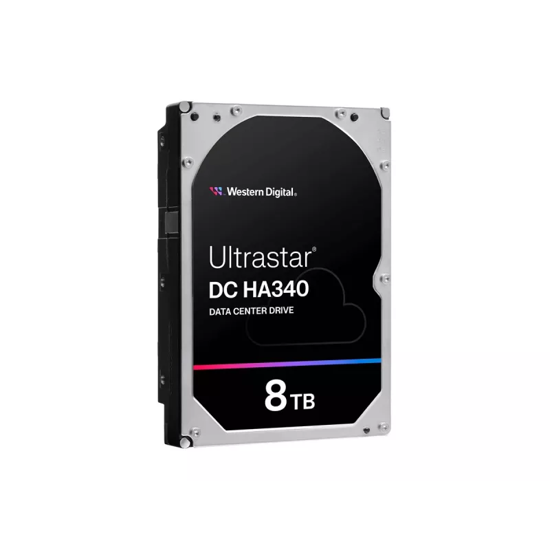 WD Ultrastar DC HA340 WUS721208BLE6L4 - Disco rígido - Data center - 8TB - interno - 3,5 (8,9 cm) - SATA 6Gb/s - 7200 rpm - Memória intermédia: 256MB (0B47078)