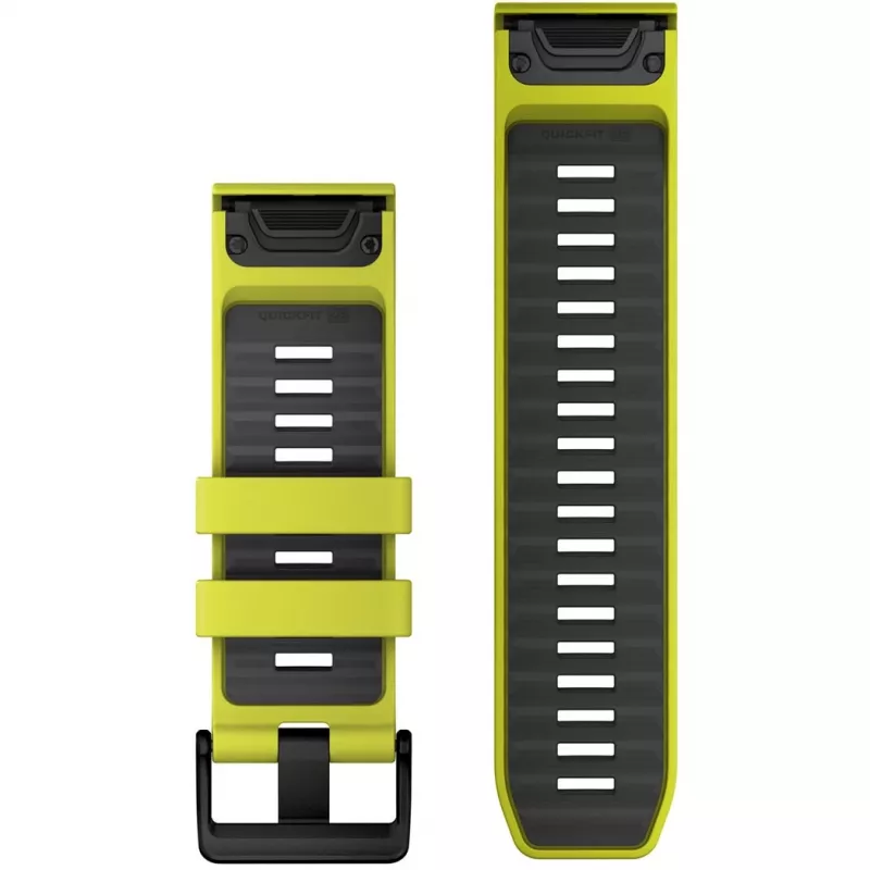 Pulseira Garmin QuickFit 010-13393-08 graphite amarelo