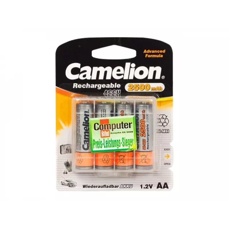 Bateria recarregável Camelion NH-AA2500-BC4