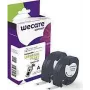 Fita de etiquetas Armor K80005W4 preto sobre branco
