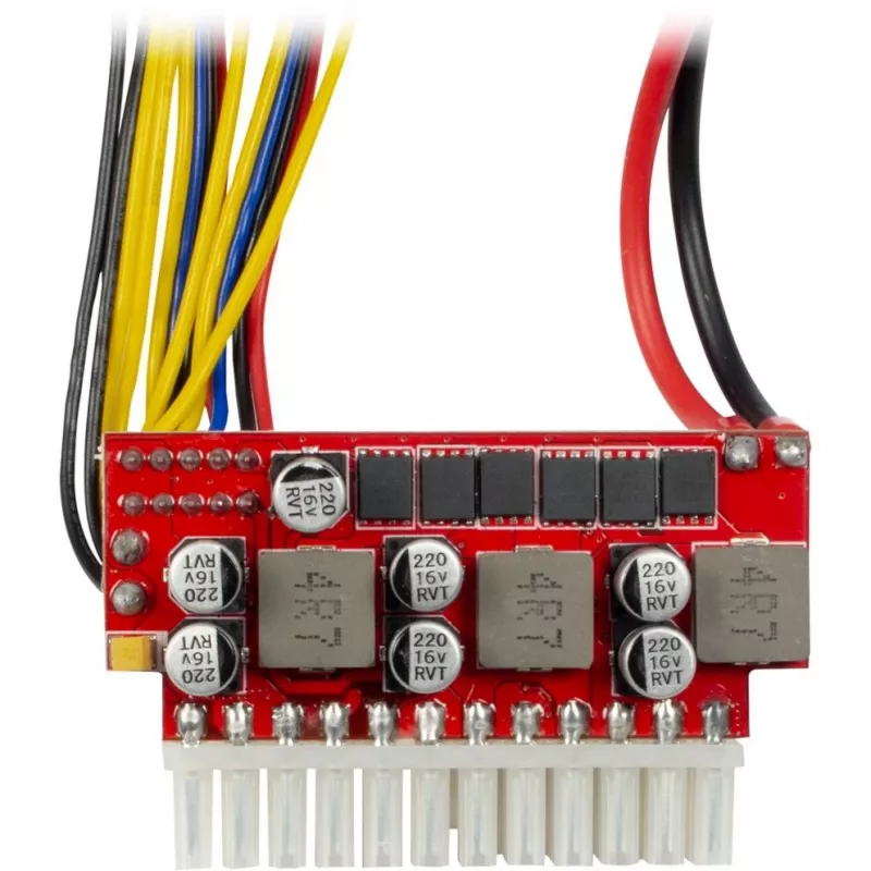 Fonte de alimentação Inter-Tech 88882190 200W 20+4-Pin ATX preta