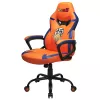 Cadeira de escritório Subsonic SA5573-D6 assento acolchoado laranja