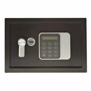 Cofre autónomo Yale YSG/200/DB2 — aço, fechadura de combinação, 8,6 L, 310×200×200 mm, preto