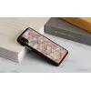 Capa de proteção iKins para iPhone XS / iPhone X, padrão losango, preto