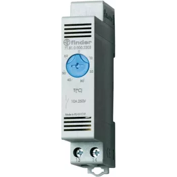 Termostato de armário elétrico Finder Vari-Thermostat, Série 7T.81 7T.81.0.000.2303 (ventilador) +0 - +60 °C 10 A (7T.81.0.000.2303)