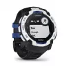 Smartwatch GARMIN Instinct 3,05 cm (1,2 polegadas) AMOLED 45 mm 390x390 px ecrã tátil preto branco GPS 4 GB 53 g pulseira de silicone