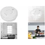 Detetor de fumo LogiLink Longlife, branco, com pilha de lítio deteta fumo e emite um alarme de 85 dB, para teto e - 1 unidade (SC0016)
