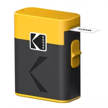 Impressora de etiquetas Kodak Label ERA M50 Bluetooth para etiquetas de 14 mm com rolo amarelo