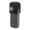 Proteção de lente de silicone PULUZ para Insta360 X4 / X5 (preto)