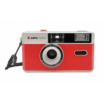 Máquina fotográfica compacta AgfaPhoto 603001 35 mm Vermelho - Prateado (603001)