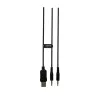Auscultadores Baracuda BGH-011 Pearl preto