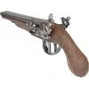 Pistola de pirata de metal brinquedo Pulio modelo 15541/0 com design realista