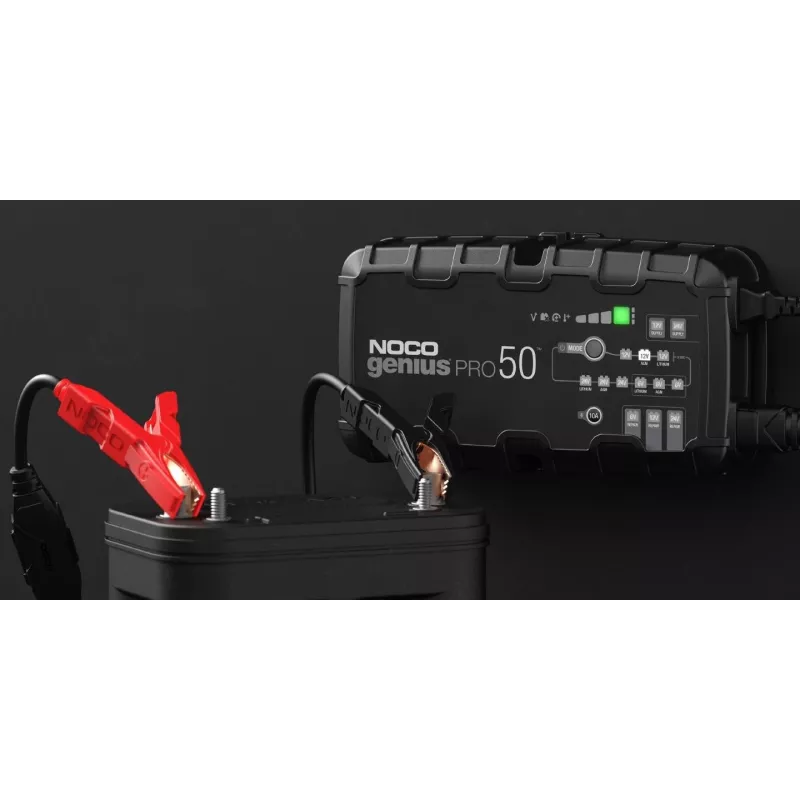Carregador NOCO GENIUSPRO50 50A tecnologia de carregamento inteligente