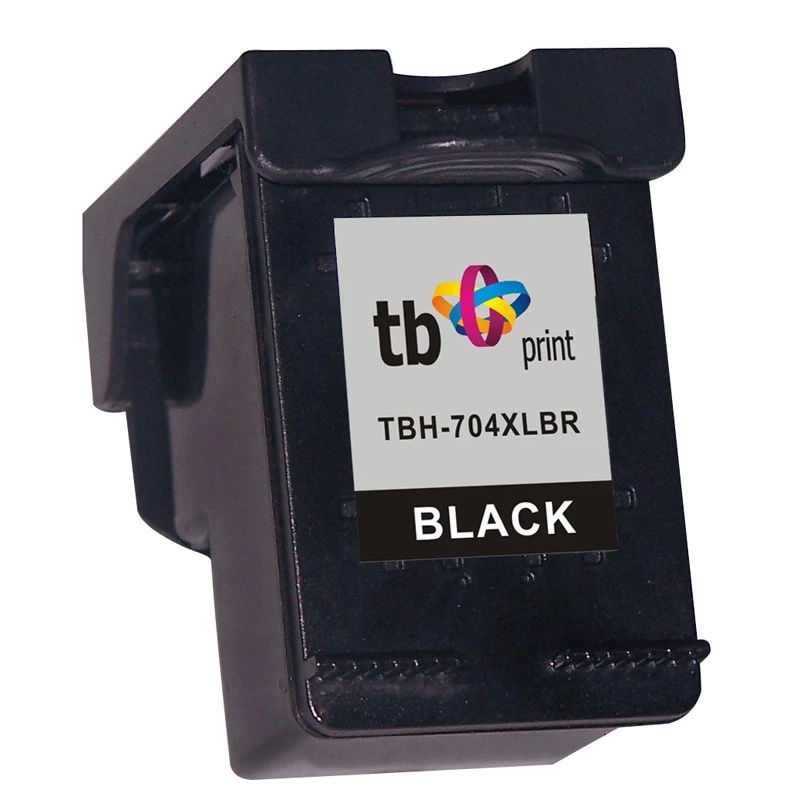 Tinta para HP DJ IA 2060 Preto recondicionada XL TBH-704XLBR (HP N.º 704 CN692AE)