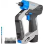 Aparafusadora a bateria Dremel DD12V-S1 12V 2Ah, aparafusadora manual compacta recarregável