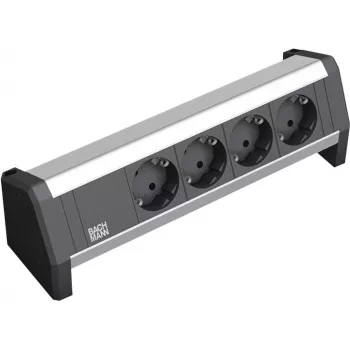 Distribuidor de energia 4 tomadas AC para interiores Bachmann 902.0049