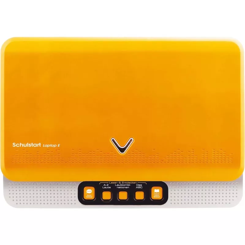 VTech Schulstart Laptop E para crianças dos 6 aos 8 anos, prateado, brinquedo educativo interativo