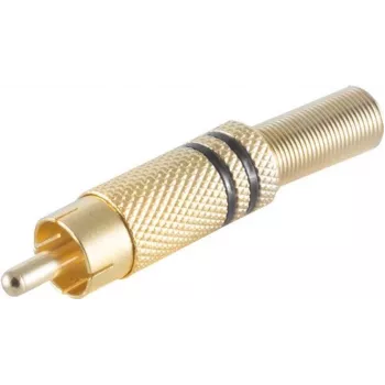shiverpeaks BS52020-S conector de cabo RCA dourado (BS52020-S)