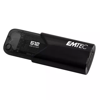 Pen drive Emtec B110 Click Easy 3.2 512 GB USB Type-A 3.2 Gen 2 (3.1 Gen 2) Preto (ECMMD512GB113)