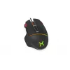 Rato KRUX Fuze Pro para destros USB Type-A ótico 12000 DPI