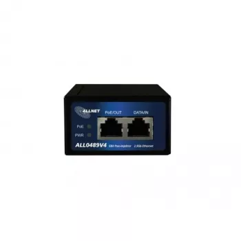 Switch de rede ALLNET ALL0489V4 Power over Ethernet PoE Preto