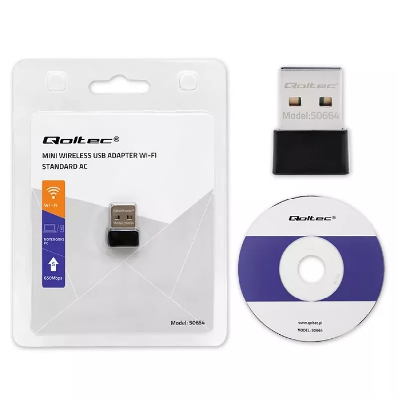 Adaptador mini USB sem fios ultra-rápido