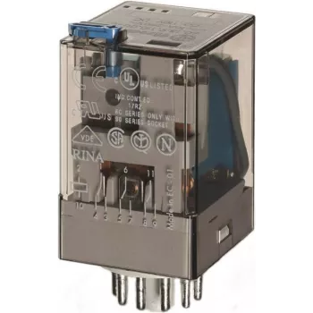 Relé industrial plug-in Finder 3Wf.Fas. 90.73/112 60.13.9.024.0070 (601390240070)