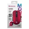 Rato sem fios RF silencioso DEFENDER Gassa MM-105 — ambidestro, 1600 DPI, 2,4 GHz, recetor nano USB
