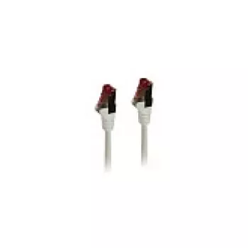 Cabo patch RJ45 – CAT6 250 MHz – 7,5 m branco – S-STP (S/FTP) – TPE/LSZH (Superflex) – Synergy 21 –