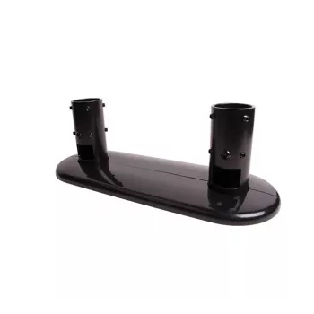 B-Tech SYSTEM 2 – suporte de teto/chão de mastro duplo de alta resistência para mastros Ø50mm