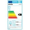 Placa a gás de encastrar e forno elétrico SIMFER 5405SERBB, aparelho combinado, largura 50 cm, classe de eficiência energética A