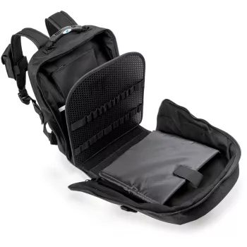 Bolsa de ferramentas b&w international move preta poliéster — 430×230×350 mm, resistente a salpicos