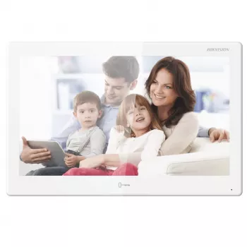 Acessório para sistema de intercomunicação Hikvision DS-KH9510-WTE1(B) estação principal