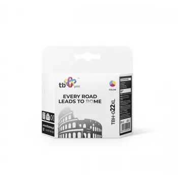 Tinta TBH-022XL (HP N.º 22 - C9352AE) cor recondicionada