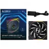 Lian Li UNI FAN TL Wireless LCD 12TLLCD1W1B ventoinha, ARGB, PWM, 120 mm, preta