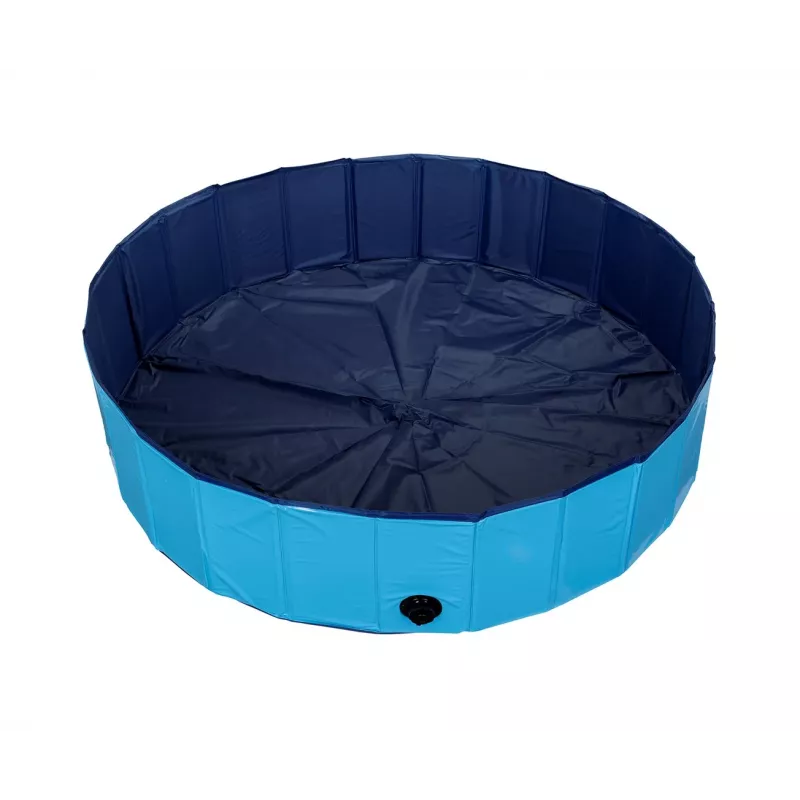 Piscina dobrável para cães - 120x30cm